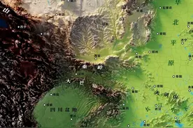 我国典型的地形图，看图明白很多事图片