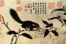 元代花鸟画集赏图片