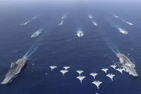 东部战区举行“海峡雷霆-2025A”演练，山东舰参演破除“台独”两大幻想图片