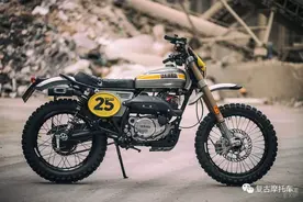 直接量产吧！雅马哈SR250攀爬者风格改装图片