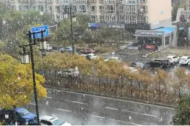 今天，大同这场雪还挺大图片