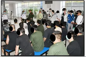 456名中国人从缅甸秒瓦底被解救图片