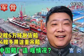 日本2艘散货船，韩国4艘多用途重吊船都给中国船厂造，啥情况？图片