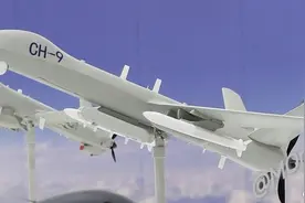 彩虹9无人机曝光！挂载电战吊舱和大型导弹，锤爆爱国者防空系统图片