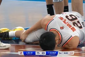 被紧急送医，周琦最新伤情曝光，伤兵折将，广东男篮雪上加霜图片