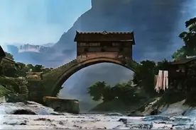 太壮观了！100年前重庆老照片:张飞庙好古朴，三峡两岸有奇观图片