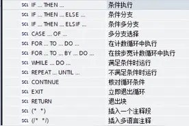 西门子博途软件SCL指令之程序控制指令详解图片