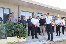 山西省民政厅在中阳县督导调研养老工作图片