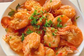 虾和啥菜一块炒好吃，虾和什么菜是最佳搭配图片