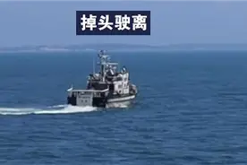 大陆海警兵分两路，距金门沿岸仅5海里，台“海巡”受惊仓皇而逃图片