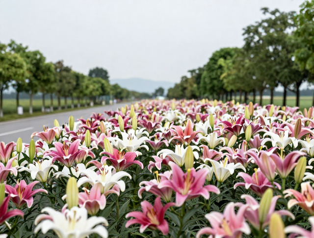 看腻樱花？宜昌千亩百合炸裂盛开，真国色天香！