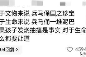 女子抱孩子进兵马俑真相大揭秘图片