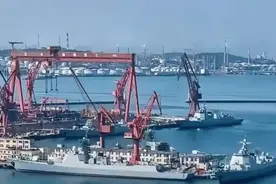 中国海军2024年造舰几艘？6艘052D+3艘055A下水 还有哪些喜讯？图片