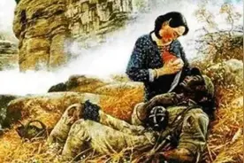 1941年，山东哑巴女子明德英，用乳汁救活了八路军小战士庄新民。图片