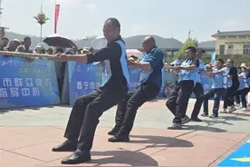 乡村运动会让村民尽享运动激情图片