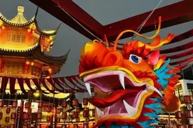 七宝老街上新！一条“巨龙”盘钟楼，还有更多惊艳……图片