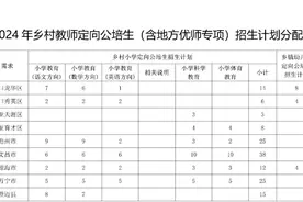 海南省教育厅关于下达2024年乡村教师定向公培生（地方优师专项）招生计划的通知图片