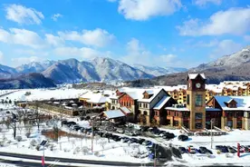 冬游辽宁｜本溪花溪沐枫雪温泉旅游度假区图片