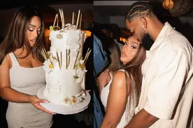 唐斯女友办生日趴，穿连体裙秀身材！堪比卡戴珊，NBA顶级花魁图片