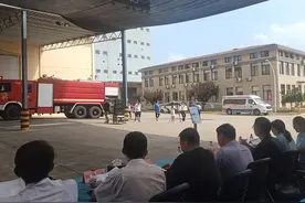 青岛市开展农业投入品生产企业安全事故应急演练图片