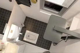 越来越多人卫生间不装马桶了，看看广州人的装修，简直不要太神奇图片