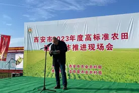 西安市2023年度高标准农田建设工作推进现场会召开图片