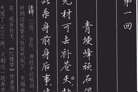 吴玉生硬笔行书代表作《红楼梦诗词》，行楷极则堪称典范图片
