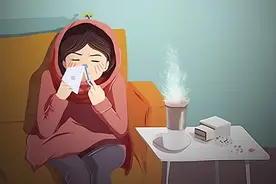 喉咙痛，有浓痰，发烧，是风寒还是风热感冒？图片