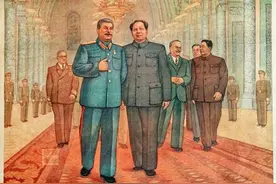 中苏友好时期的宣传画，现在看看有何感触图片