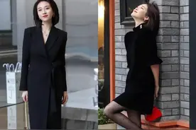 春节新穿法：黑丝+乐福鞋，时髦显瘦又好看，回头率超高！图片