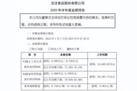 洽洽食品发布2025半年度业绩预告 净利下降超七成图片