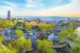 “一泓清水入黄河”生态行——运城 河东大地生态美 清水在此入黄河图片