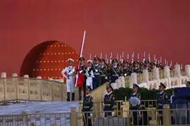 震撼！今天早上天安门广场上的这一幕，刷屏了！祝福祖国图片