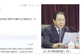 新闻背后：吴宁锋被开除党籍移送司法机关，一个金融人就这样倒下图片