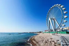 极地摩天轮五一前揭幕！青岛滨海旅游版图崛起文旅新地标图片