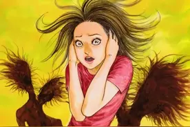 伊藤润二插画作品欣赏02图片