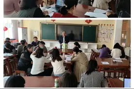 坊子区龙泉实验小学开展青蓝工程之“师徒同课异构”课堂展示活动图片