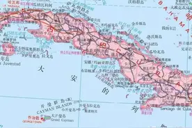 加勒比岛国国土面积超过1万平方公里的国家图片