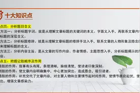 初一下册语文，期中复习课内【阅读理解】常考问题总结+答题技巧图片