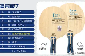 乒乓球底板的制作工艺、材料特性和性能差异，你知道吗？图片