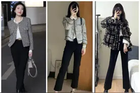 黑色裤子搭配什么上衣好看？5个搭配风格，一个比一个洋气图片