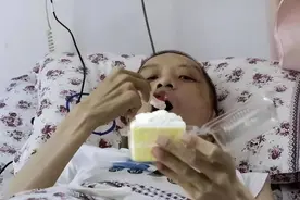 他50岁，住进上海临终医院，给了隔壁病友一块蛋糕，第二天人没了图片