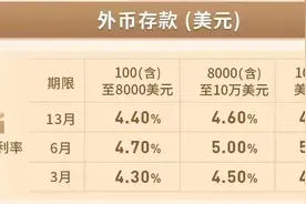 有银行美元定存利率超5% 继续上行空间或有限图片