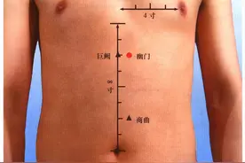 足少阴肾经——幽门穴图片