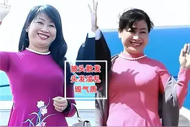 被“越南第一夫人”惊艳到了！裙永远过膝、发永远盘起，优雅得体图片