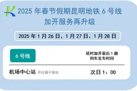 事关春节假期，地铁6号线有调整图片