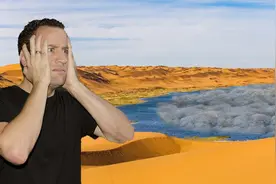 水比油贵的中东，沙漠竟爆发泡沫洪水！原因让人意想不到图片
