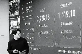 面对动荡，韩国尝试安抚市场信心图片