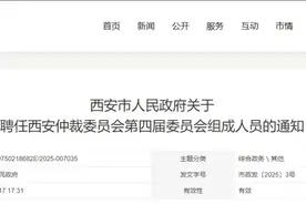 西安市人民政府聘任通知图片