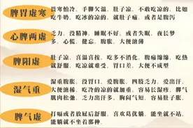脾胃虚弱的7大表现图片